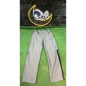 Vintage‎ Nike Y2K Windbreaker Pants Gray Swooshie Joggers Mens Medium